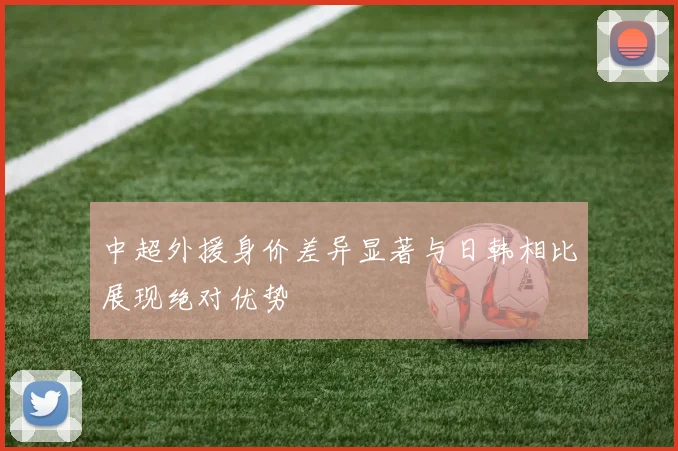 中超外援身价差异显著与日韩相比展现绝对优势